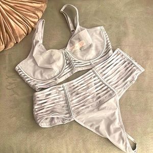 Victoria’s Secret Sheer Bra & Panty Set